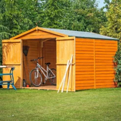 Shire 12x8ft Overlap Garden Shed No Windows - Including Installation -Shed And Soil Sales 13508670 4814926478437702