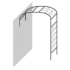 Agriframes Wall Arch - (H)2.1 X (W)1.2 X (D)0.45 M - Black 1 Agriframes Wall Arch - (H)2.1 X (W)1.2 X (D)0.45 M - Black -Shed And Soil Sales 13526223 1284936305338427