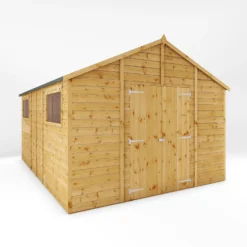 Mercia 14ft X 10ft Premium Shiplap Modular Workshop Shed - Including Installation