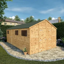 Mercia 20ft X 10ft Premium Shiplap Modular Workshop Shed -Shed And Soil Sales 13555758 1064949333863182