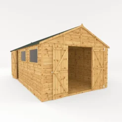 Mercia 20ft X 10ft Premium Shiplap Modular Workshop Shed -Shed And Soil Sales 13555758 1474949334923868