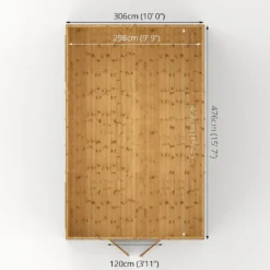 Mercia 16ft X 10ft Premium Shiplap Modular Workshop Shed -Shed And Soil Sales 13555762 1724949335709400