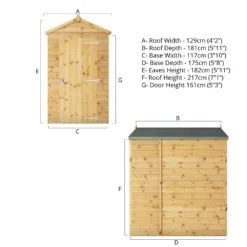 Mercia 6ft X 4ft Premium Windowless Shiplap Apex Shed 17 Mercia 6ft X 4ft Premium Windowless Shiplap Apex Shed -Shed And Soil Sales 13555764 6914949336178990