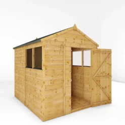 Mercia 8ft X 6ft Premium Shiplap Apex Shed - Including Installation -Shed And Soil Sales 13555776 1964949334125358