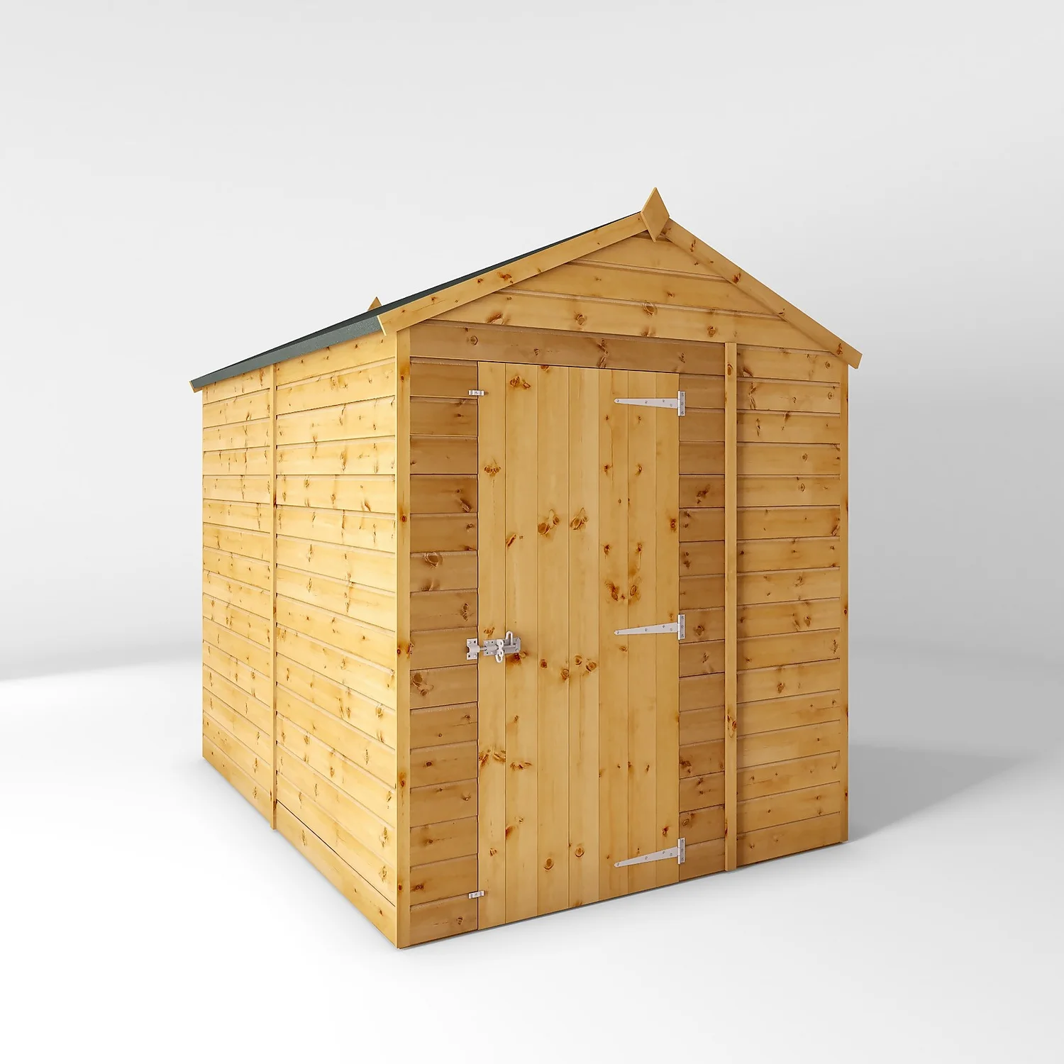Mercia 8ft X 6ft Premium Windowless Shiplap Apex Shed 3 Mercia 8ft X 6ft Premium Windowless Shiplap Apex Shed