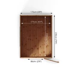 Mercia 8ft X 6ft Premium Shiplap Security Apex Shed - Including Installation 21 Mercia 8ft X 6ft Premium Shiplap Security Apex Shed - Including Installation -Shed And Soil Sales 13555781 1325033256643998