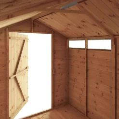 Mercia 8ft X 6ft Premium Shiplap Security Apex Shed - Including Installation 16 Mercia 8ft X 6ft Premium Shiplap Security Apex Shed - Including Installation -Shed And Soil Sales 13555781 1715033256333018