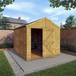 Mercia 10ft X 8ft Premium Windowless Shiplap Apex Shed - Including Installation -Shed And Soil Sales 13555792 1104949335536663