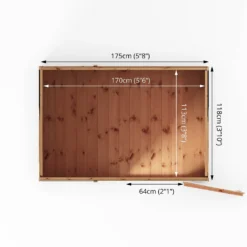 Mercia 6ft X 4ft Premium Shiplap Pent Shed -Shed And Soil Sales 13555794 1084949337863583