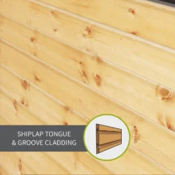 Mercia 6ft X 4ft Premium Shiplap Pent Shed -Shed And Soil Sales 13555794 1294949337491805