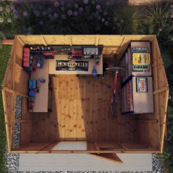 Mercia 10ft X 8ft Premium Shiplap Reverse Apex Shed - Including Installation 21 Mercia 10ft X 8ft Premium Shiplap Reverse Apex Shed - Including Installation -Shed And Soil Sales 13555795 2134949333204580
