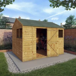 Mercia 10ft X 8ft Premium Shiplap Reverse Apex Shed - Including Installation 20 Mercia 10ft X 8ft Premium Shiplap Reverse Apex Shed - Including Installation -Shed And Soil Sales 13555795 3994949333118945