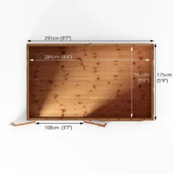 Mercia 10ft X 6ft Premium Shiplap Pent Shed - Including Installation -Shed And Soil Sales 13555852 3545011477989108