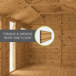 Mercia 10ft X 6ft Premium Shiplap Pent Shed - Including Installation -Shed And Soil Sales 13555852 6085011477899477