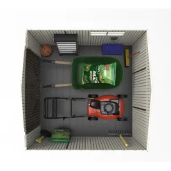 Lifetime Plastic Outdoor Storage Shed - 7x7ft -Shed And Soil Sales 13660826 5414949045603859