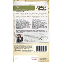 Johnsons Jekka Dill Seeds -Shed And Soil Sales 13890294 1684971031621032