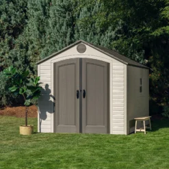 Lifetime 8x 12.5ft Plastic Outdoor Storage Shed - Installation Included 14 Lifetime 8x 12.5ft Plastic Outdoor Storage Shed - Installation Included -Shed And Soil Sales 13911313 1514978028152920