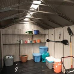 Lifetime 17.5 X 8ft Dual Entry Outdoor Storage Shed - Installation Included -Shed And Soil Sales 13911315 1714978027846053