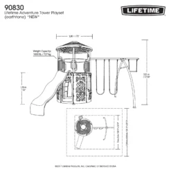 Lifetime Everest Multi Playset - Installation Included 21 Lifetime Everest Multi Playset - Installation Included -Shed And Soil Sales 13911319 1864978028417655