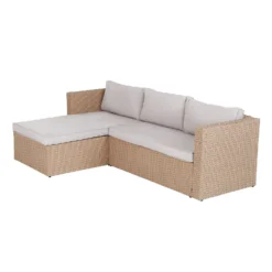 Alexandria Rattan Effect Garden Corner Sofa Set -Shed And Soil Sales 13936306 1115022386545089