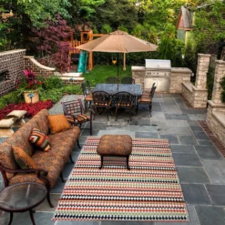 Homebase Outdoor Rug - Bohemian 240x300cm 7 Homebase Outdoor Rug - Bohemian 240x300cm -Shed And Soil Sales 13953343 1934989199474581