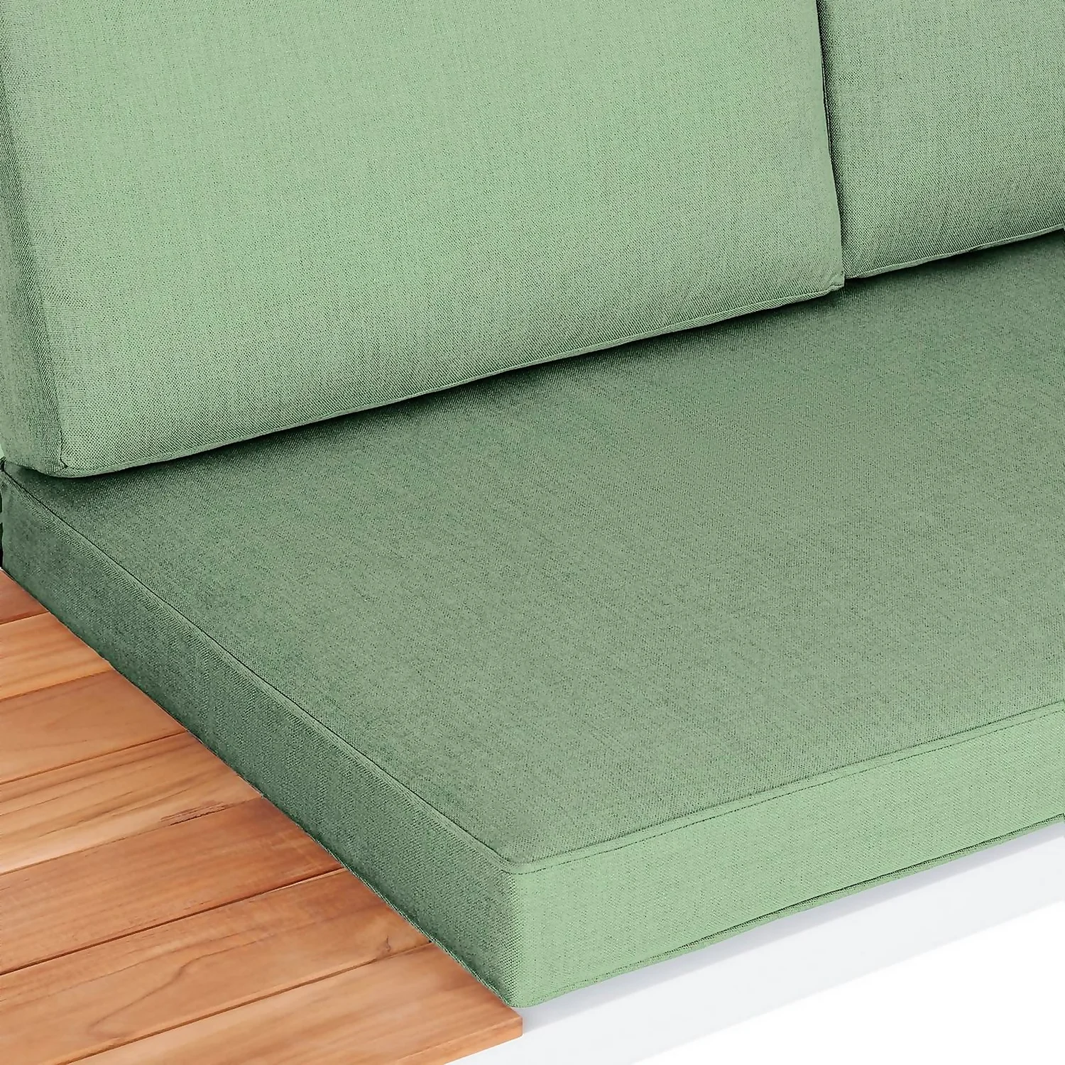 Spirit Metal Garden Corner Sofa Set - Green 5 Spirit Metal Garden Corner Sofa Set - Green - Image 3