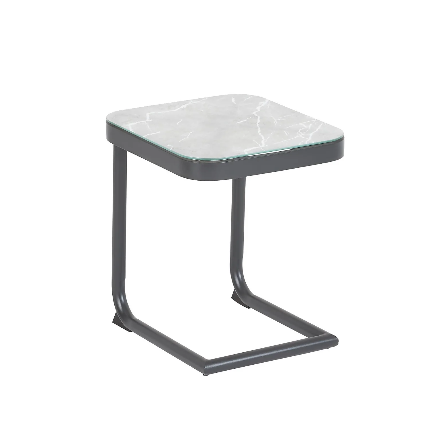 Heba Grey Metal Garden Corner Sofa Set 11 Heba Grey Metal Garden Corner Sofa Set - Image 9