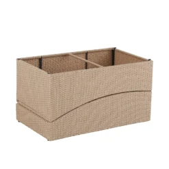 Natural Folding Rattan Sun Lounger -Shed And Soil Sales 14005776 1205022649860294