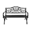Ornate Metal Garden Bench -Shed And Soil Sales 14005780 9695018249428452