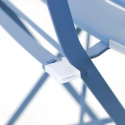 Millie Metal Bistro Set - Blue -Shed And Soil Sales 14005783 1845018249892762