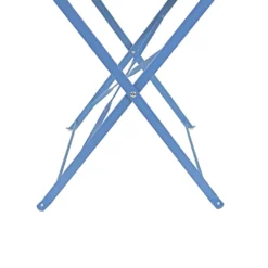 Millie Metal Bistro Set - Blue -Shed And Soil Sales 14005783 2445018249784837