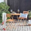 Millie Metal Bistro Set - Yellow -Shed And Soil Sales 14005784 8815022384326973
