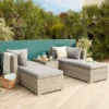 Cairo Grey Rattan Effect Garden Sofa Set -Shed And Soil Sales 14005786 1215022102787560