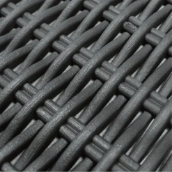 Keter California 5 Seater Outdoor Garden Furniture Sofa And Lounge Set - Graphite With Grey Cushions -Shed And Soil Sales 14539594 5015041802245278